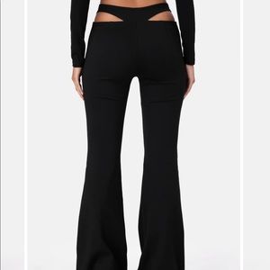 ADIKA Lion Cut-Out Flared Pants